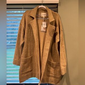 Thread & Supply Open Front Cardigan Coat